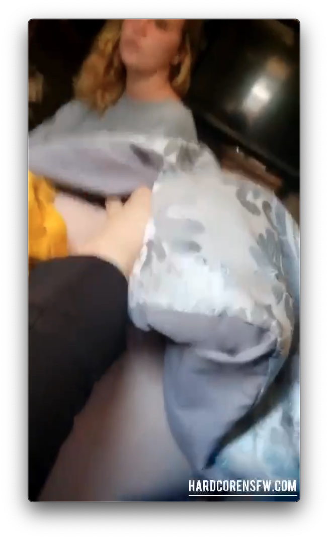 Couple having sex in front of her friend